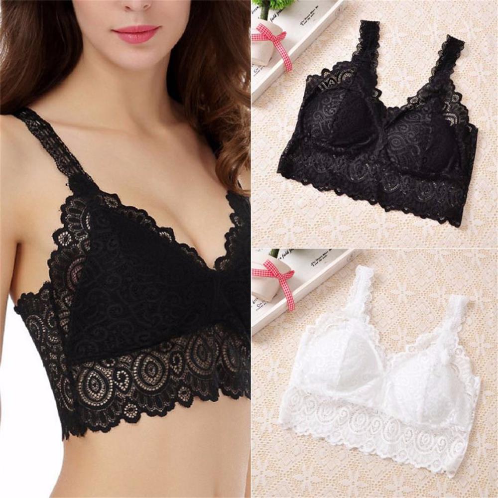 T Shirt Bra Seamless - Sommer Frauen Spitze Baumwolle Tank Tops