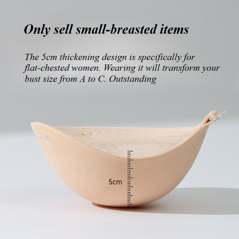 5CM Verdickter Brustaufkleber  – Push Up Bra Silicone Bewertung und Preis